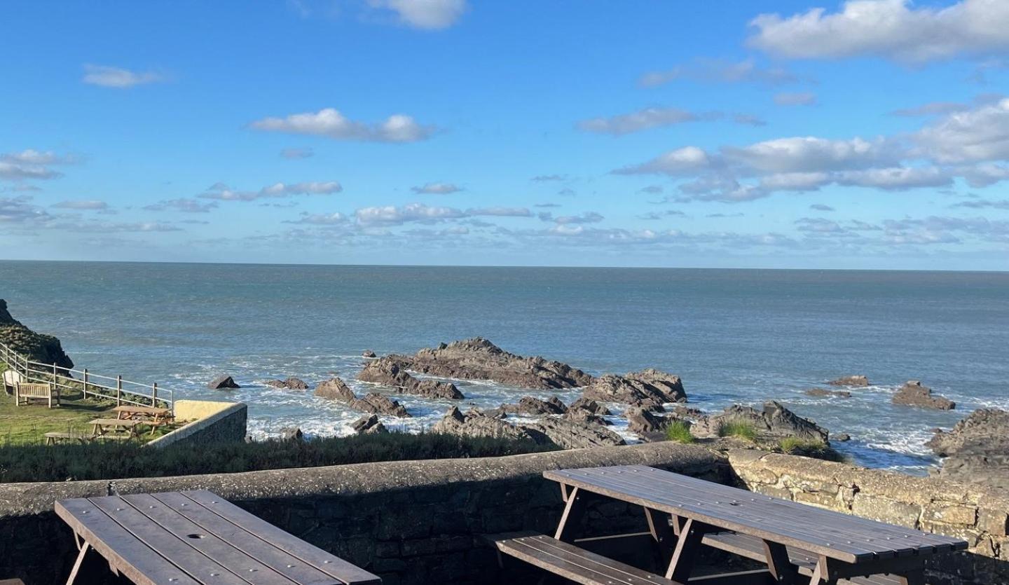 Hartland Quay Hotel Bagian luar foto