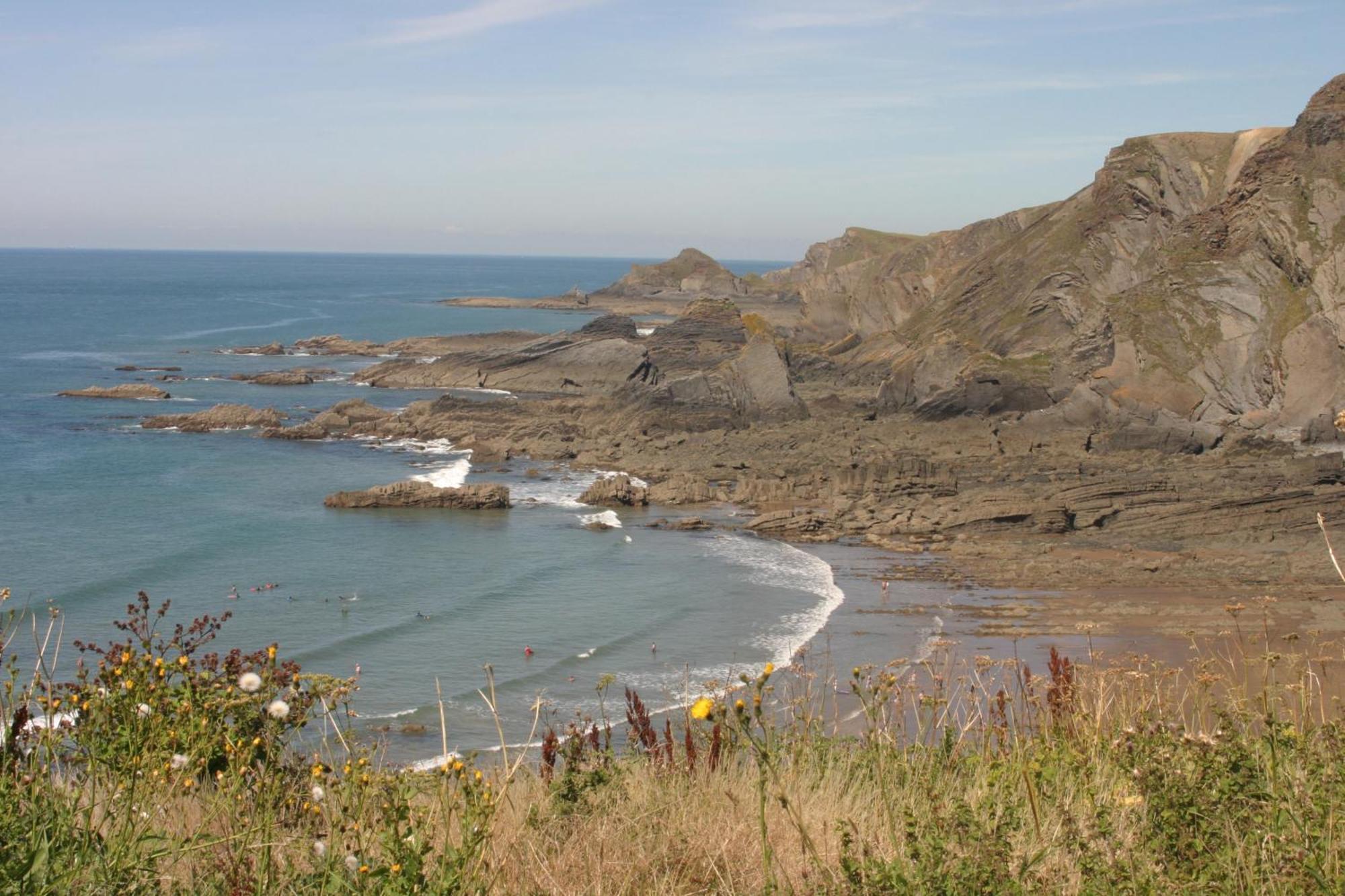 Hartland Quay Hotel Bagian luar foto