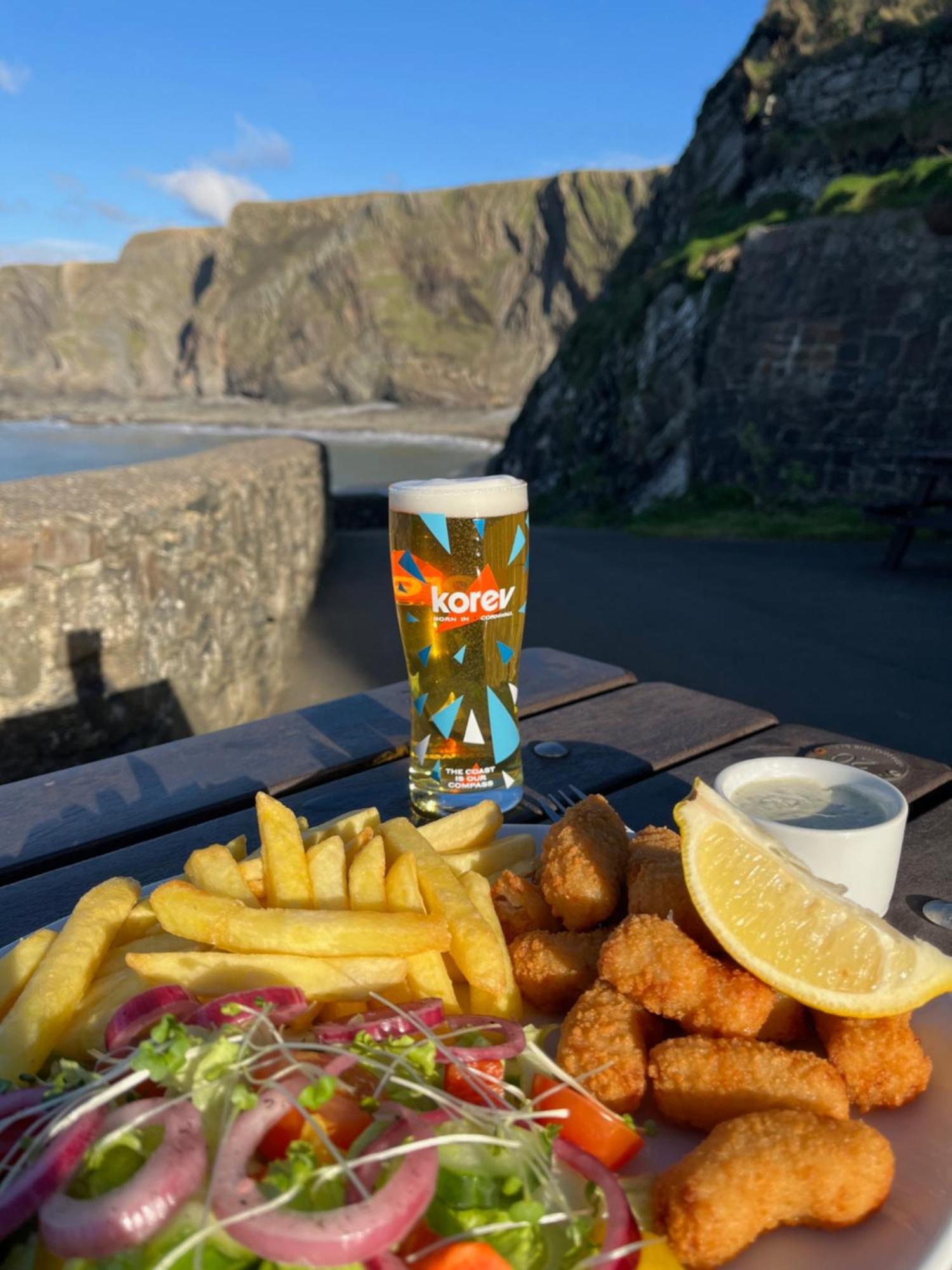 Hartland Quay Hotel Bagian luar foto