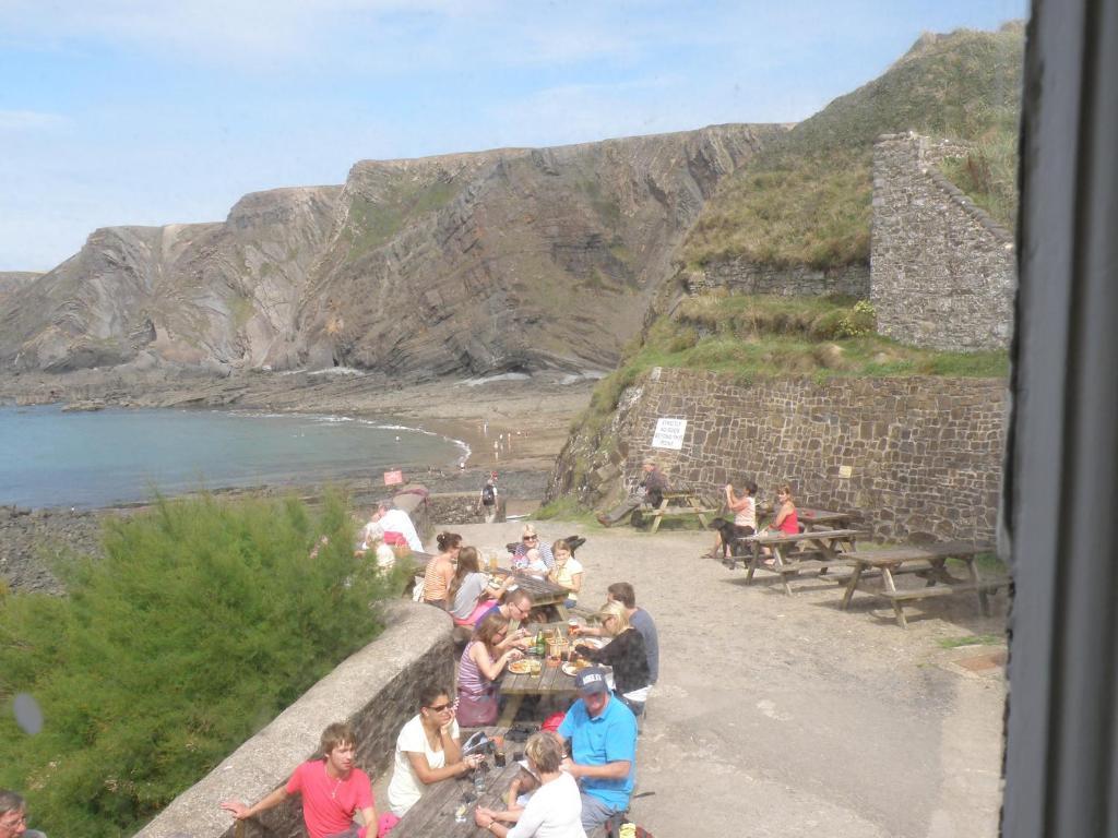 Hartland Quay Hotel Bagian luar foto